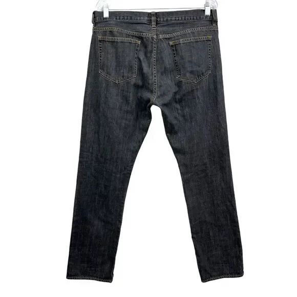 Crew Mens Jeans‎ Urban Slim Straight Pocket Zip Fly Black